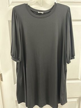 Pastel By Vivenne XL Women’s Little Black Dress Above Knee3/4 Sleeve Super Soft
